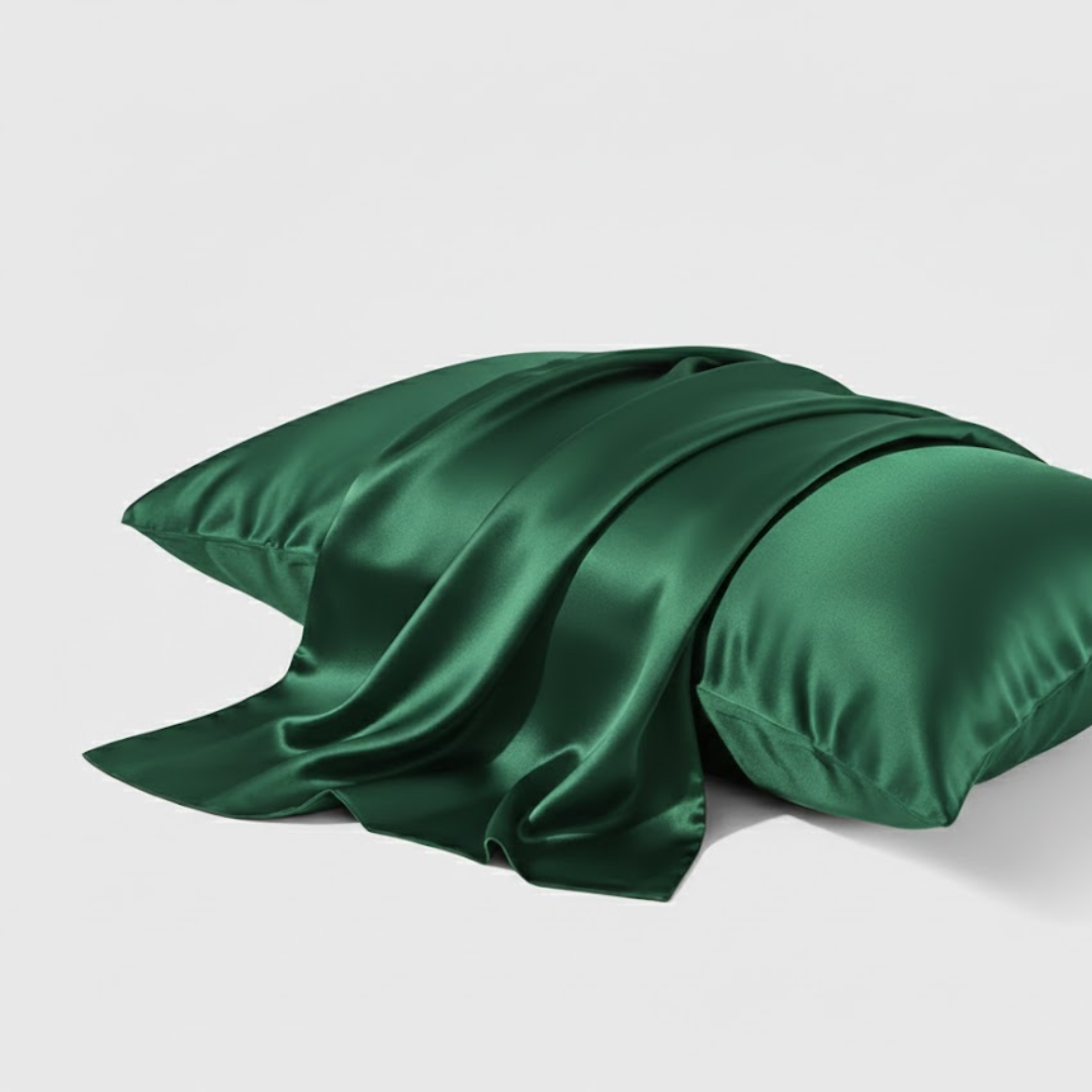 2-Pack Silk Satin Pillowcases for Hair & Skin - Premium Hotel Feel