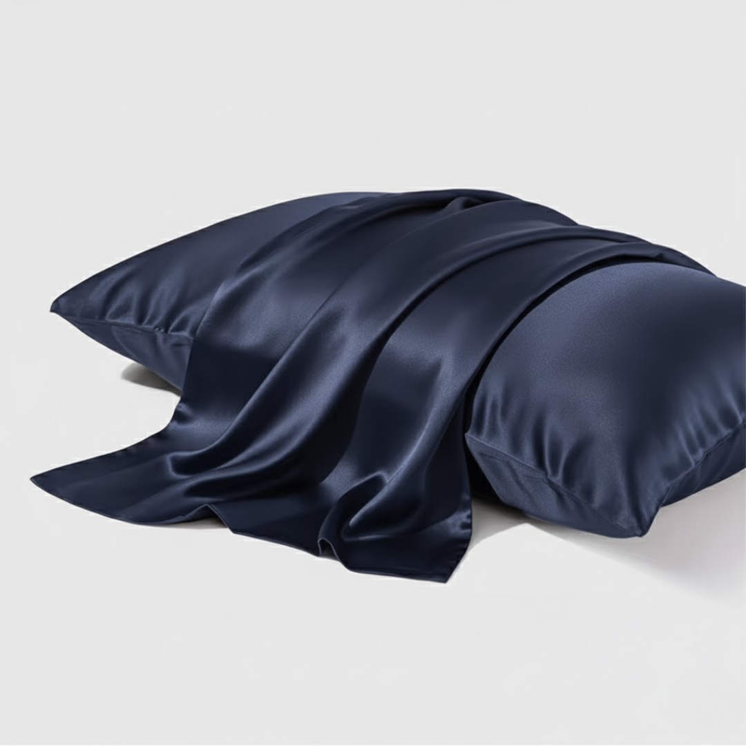2-Pack Silk Satin Pillowcases for Hair & Skin - Premium Hotel Feel