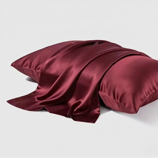 2-Pack Silk Satin Pillowcases for Hair & Skin - Premium Hotel Feel