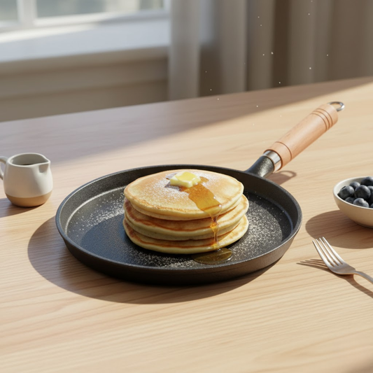 Cast Iron Frying Pan Multi-Purpose Non-Stick Griddle