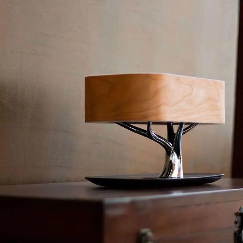 Contemporary Glass Table Lamp for Living Room