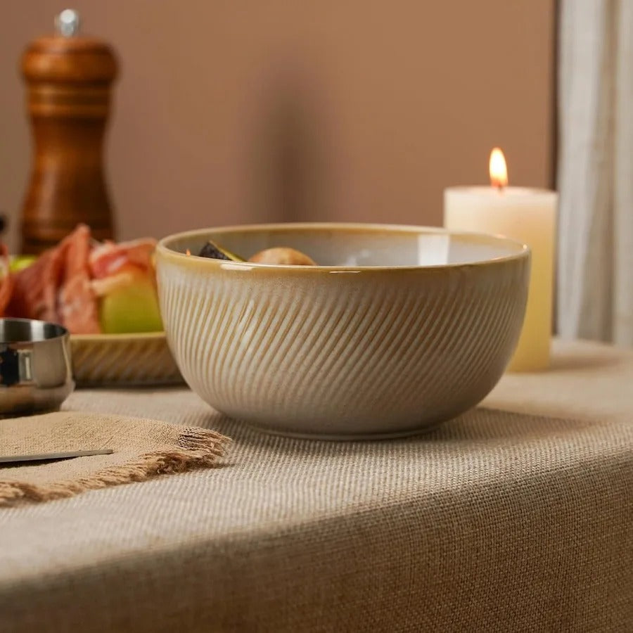 Elegant 12-Piece Stoneware Dinnerware Set for 4