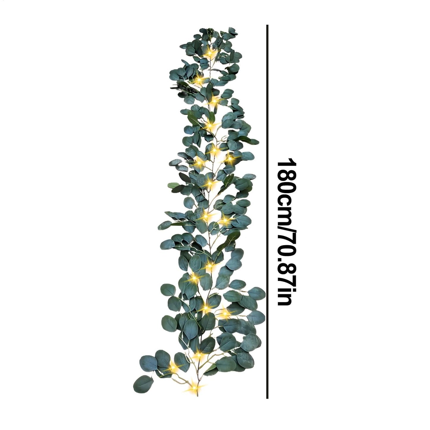 Fairy Light Olive Vine Garland