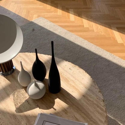 Handmade Minimalist Ceramic Vase White