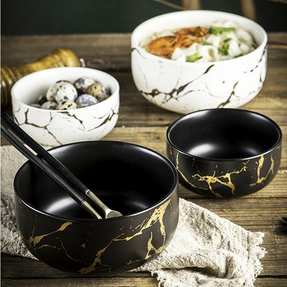 Lightning Ceramic Serving Bowl