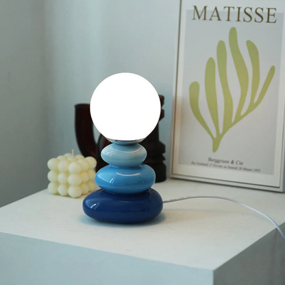 Mid-Century Bauhaus Table Lamp Metal Base