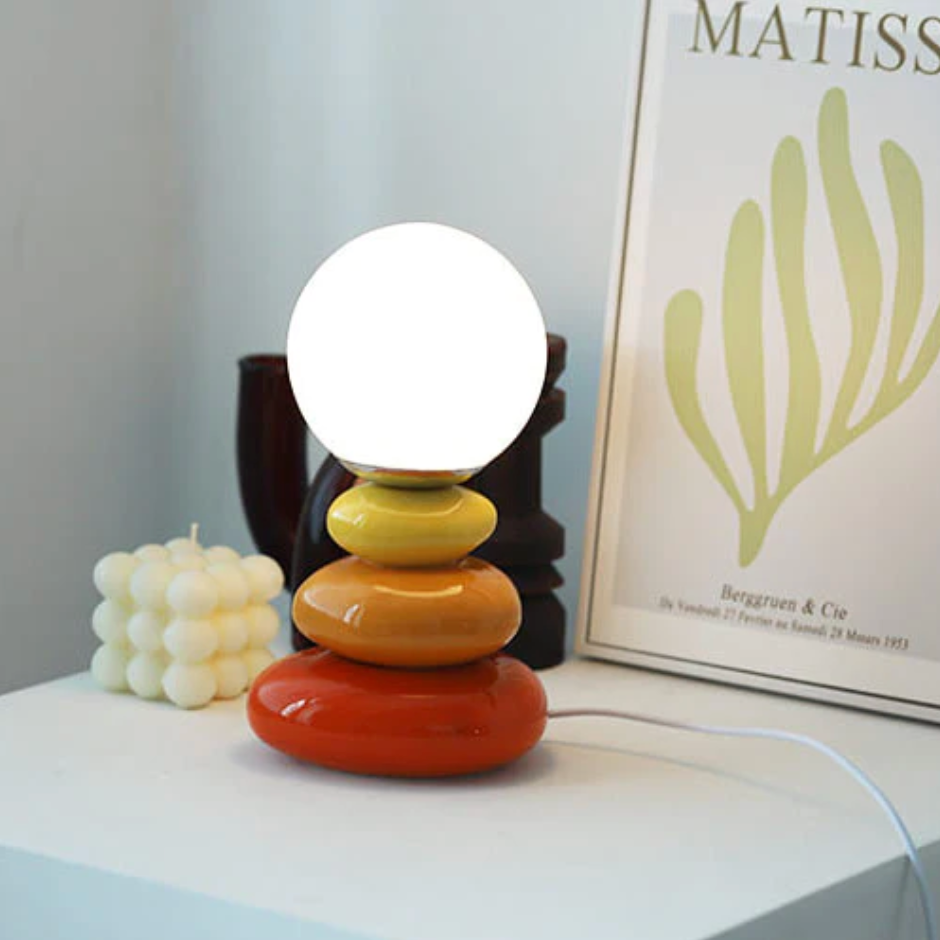 Mid-Century Bauhaus Table Lamp Metal Base