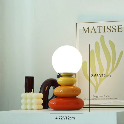 Mid-Century Bauhaus Table Lamp Metal Base