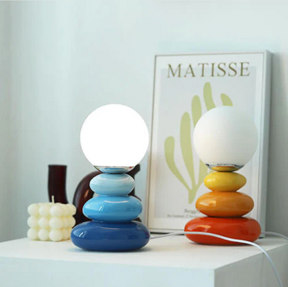 Mid-Century Bauhaus Table Lamp Metal Base