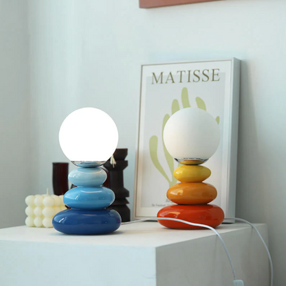 Mid-Century Bauhaus Table Lamp Metal Base