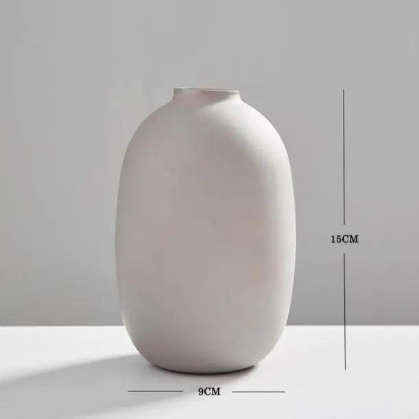Modern Nordic Ceramic Vase Scandinavian Style