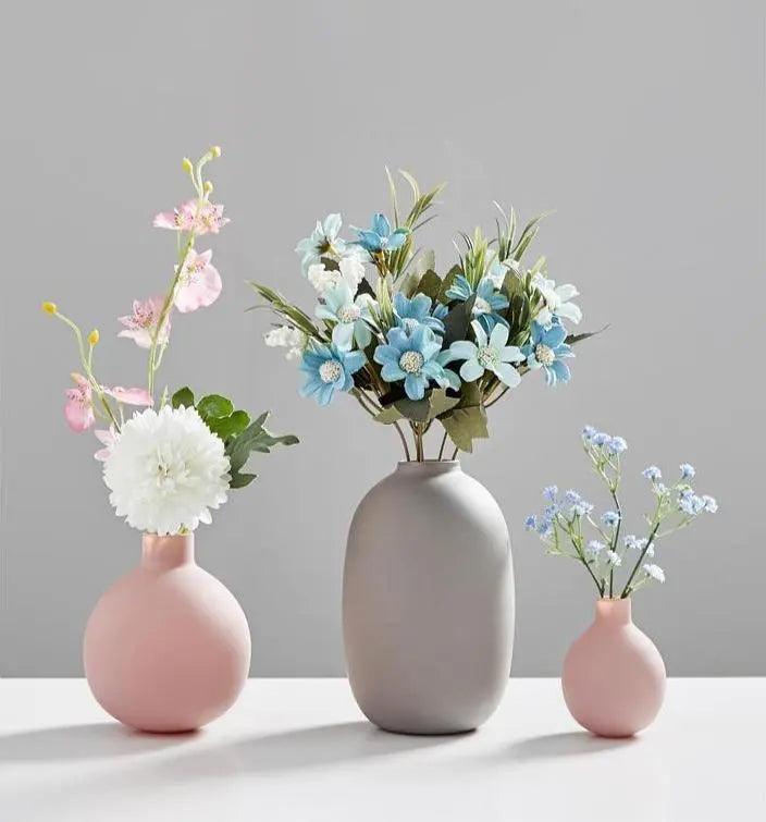 Modern Nordic Ceramic Vase Scandinavian Style