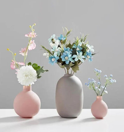 Modern Nordic Ceramic Vase Scandinavian Style