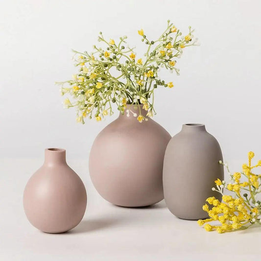 Modern Nordic Ceramic Vase Scandinavian Style