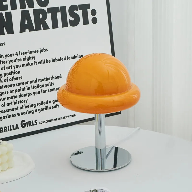 Mushroom Table Lamp Mid-Century Modern Style