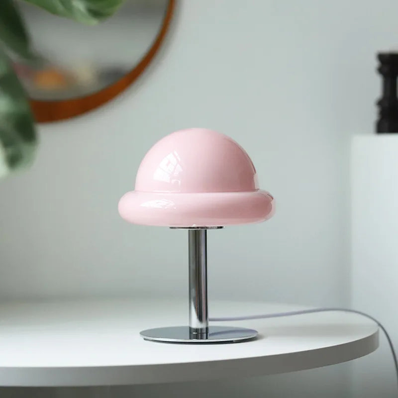 Mushroom Table Lamp Mid-Century Modern Style