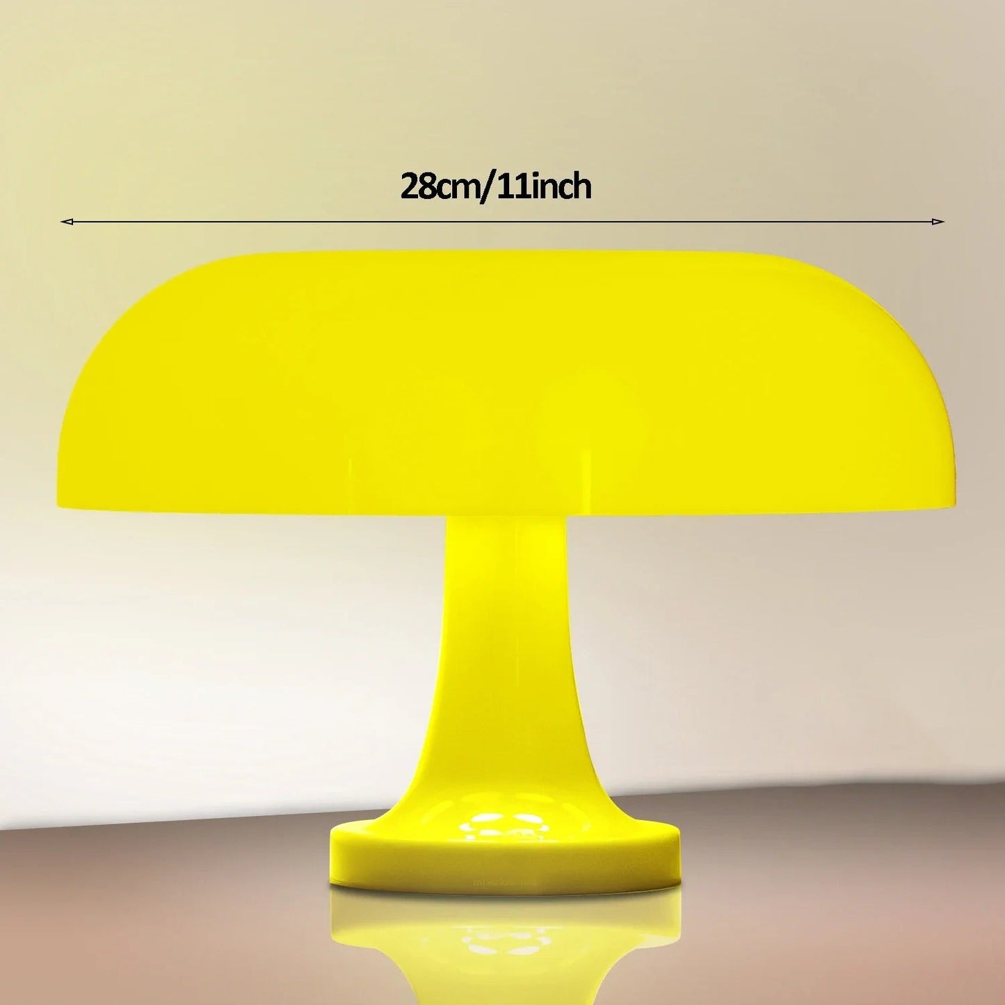 Mushroom Table Lamp with 3-Color Dimming