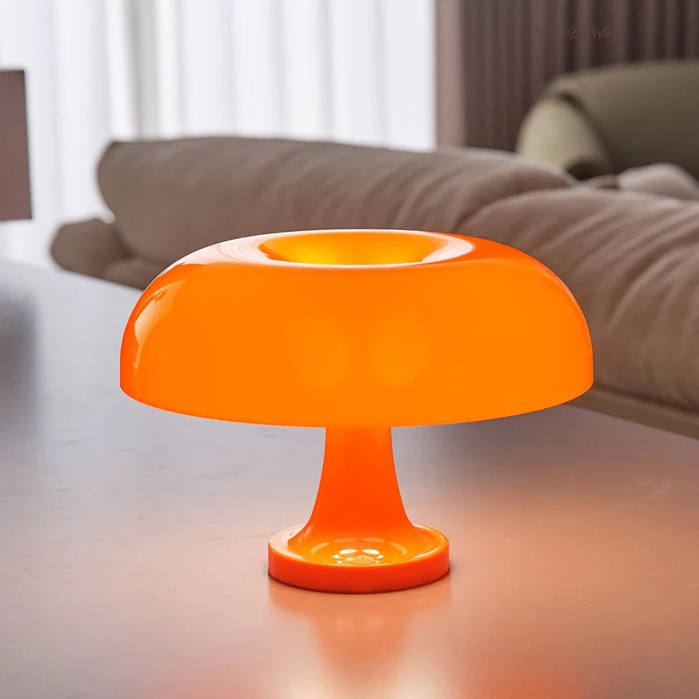 Mushroom Table Lamp with 3-Color Dimming