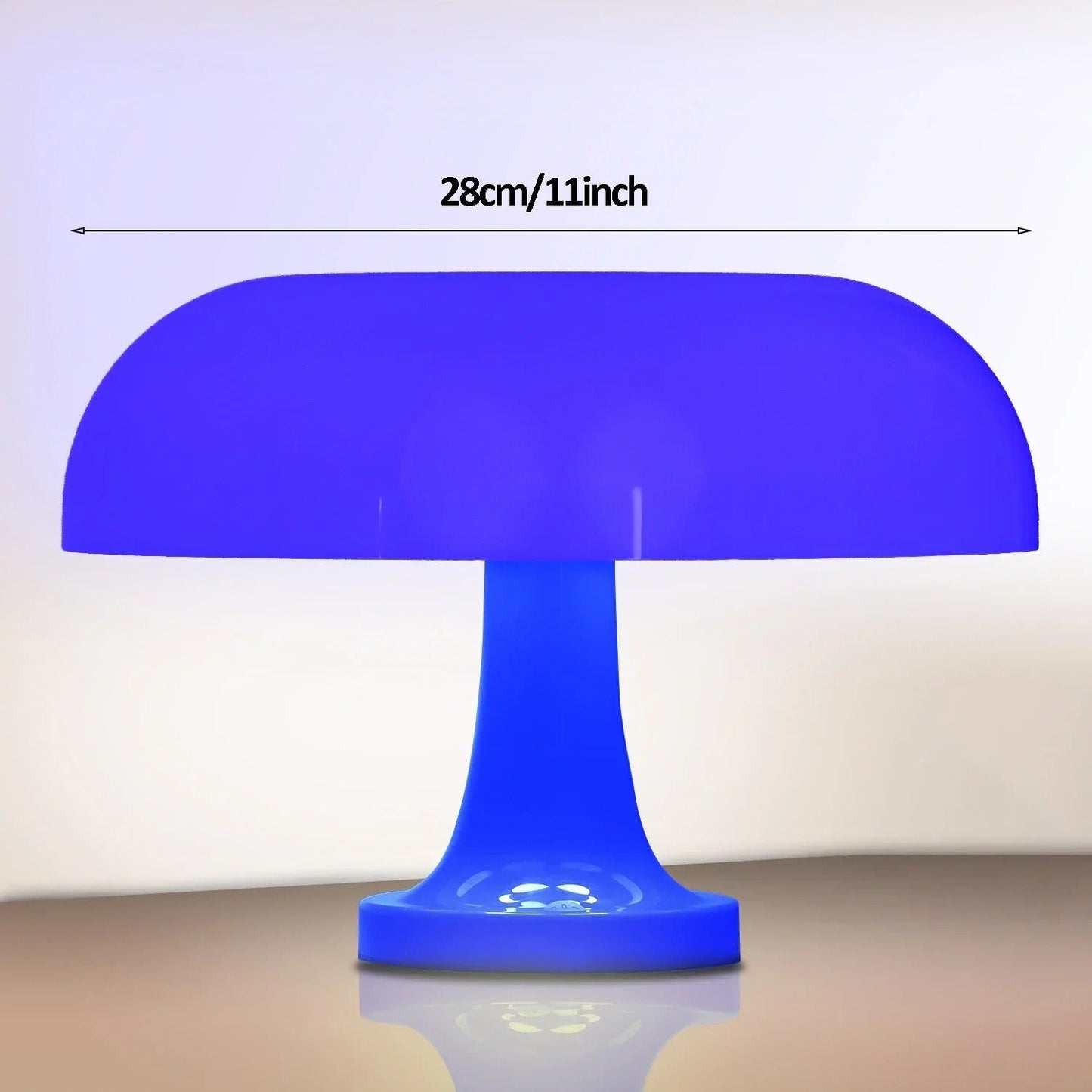 Mushroom Table Lamp with 3-Color Dimming