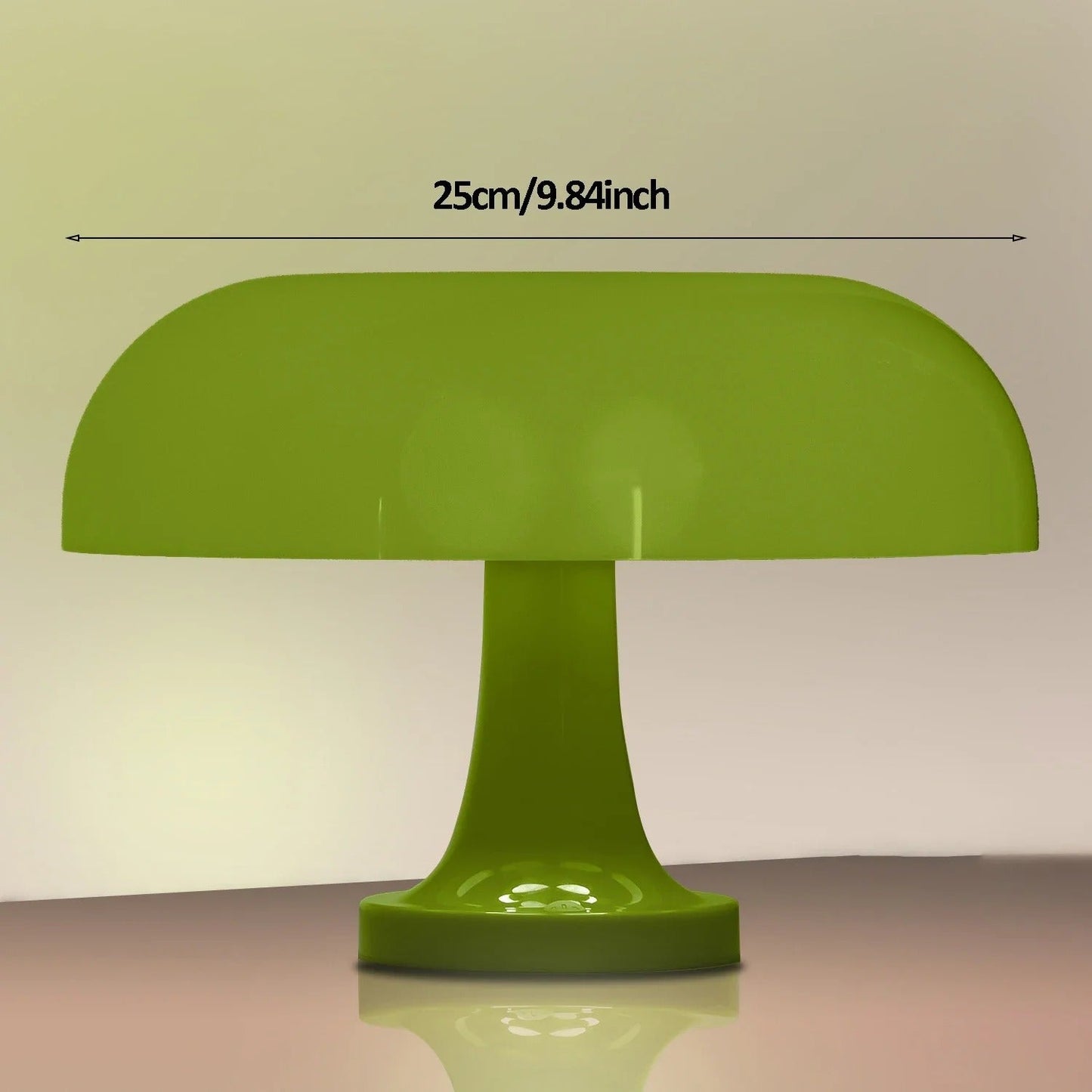 Mushroom Table Lamp with 3-Color Dimming