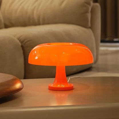 Mushroom Table Lamp with 3-Color Dimming