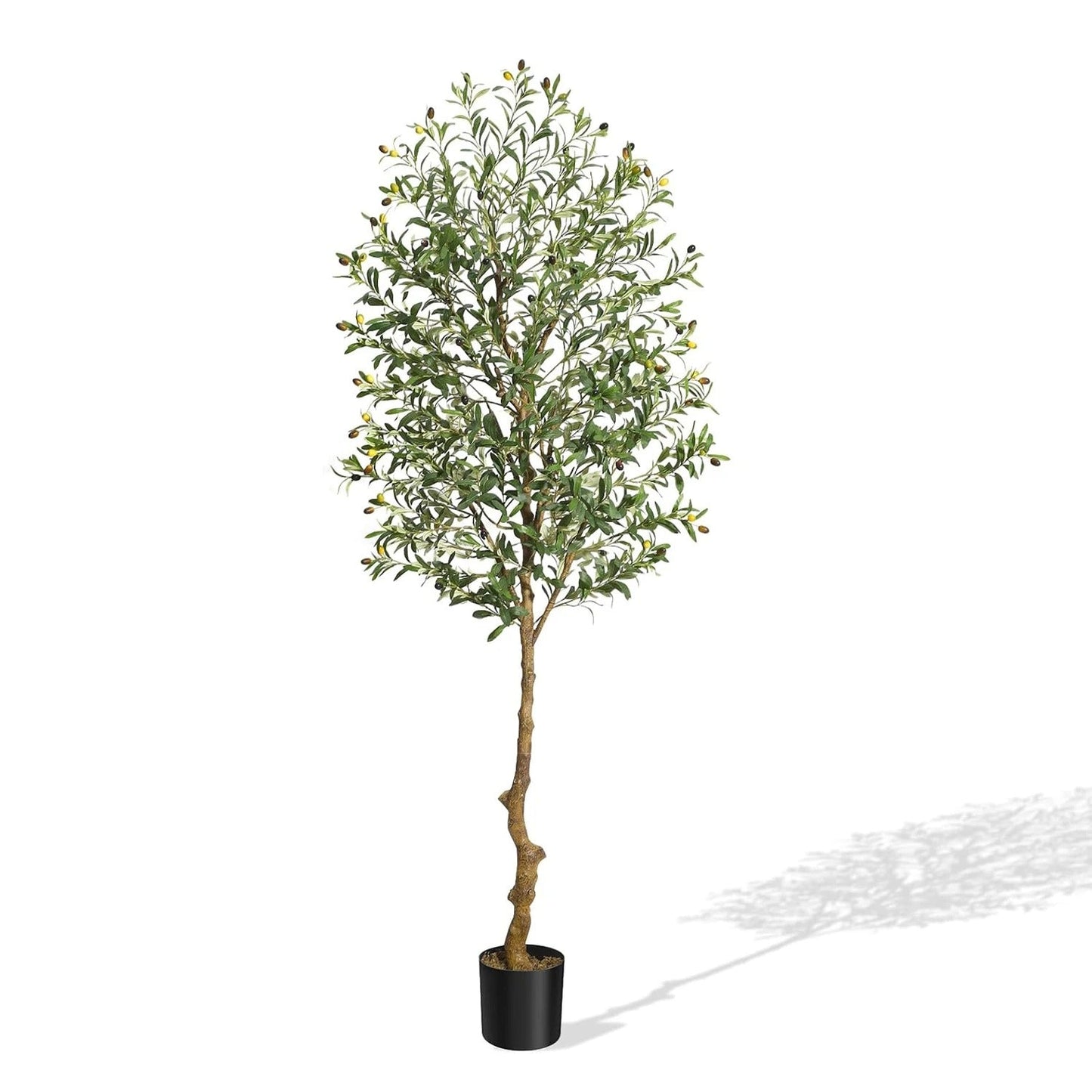 Olivara Realistic Artificial Olive Tree with Fruits & Branches 7ft