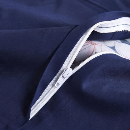 Paradise Flamingo Blue Duvet Cover Set