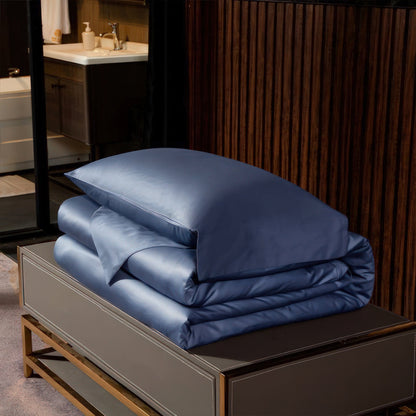 Premium Hotel Quality Blue Duvet Cover Set