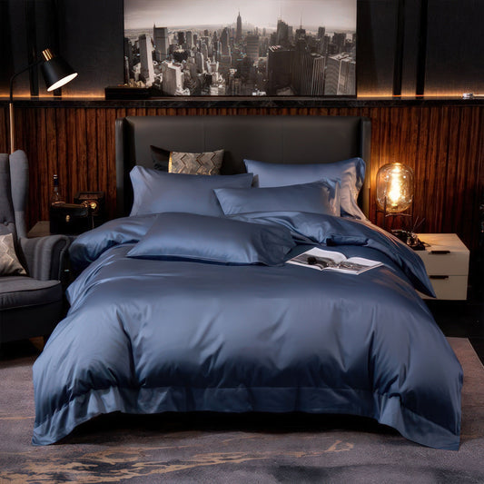 Premium Hotel Quality Blue Duvet Cover Set