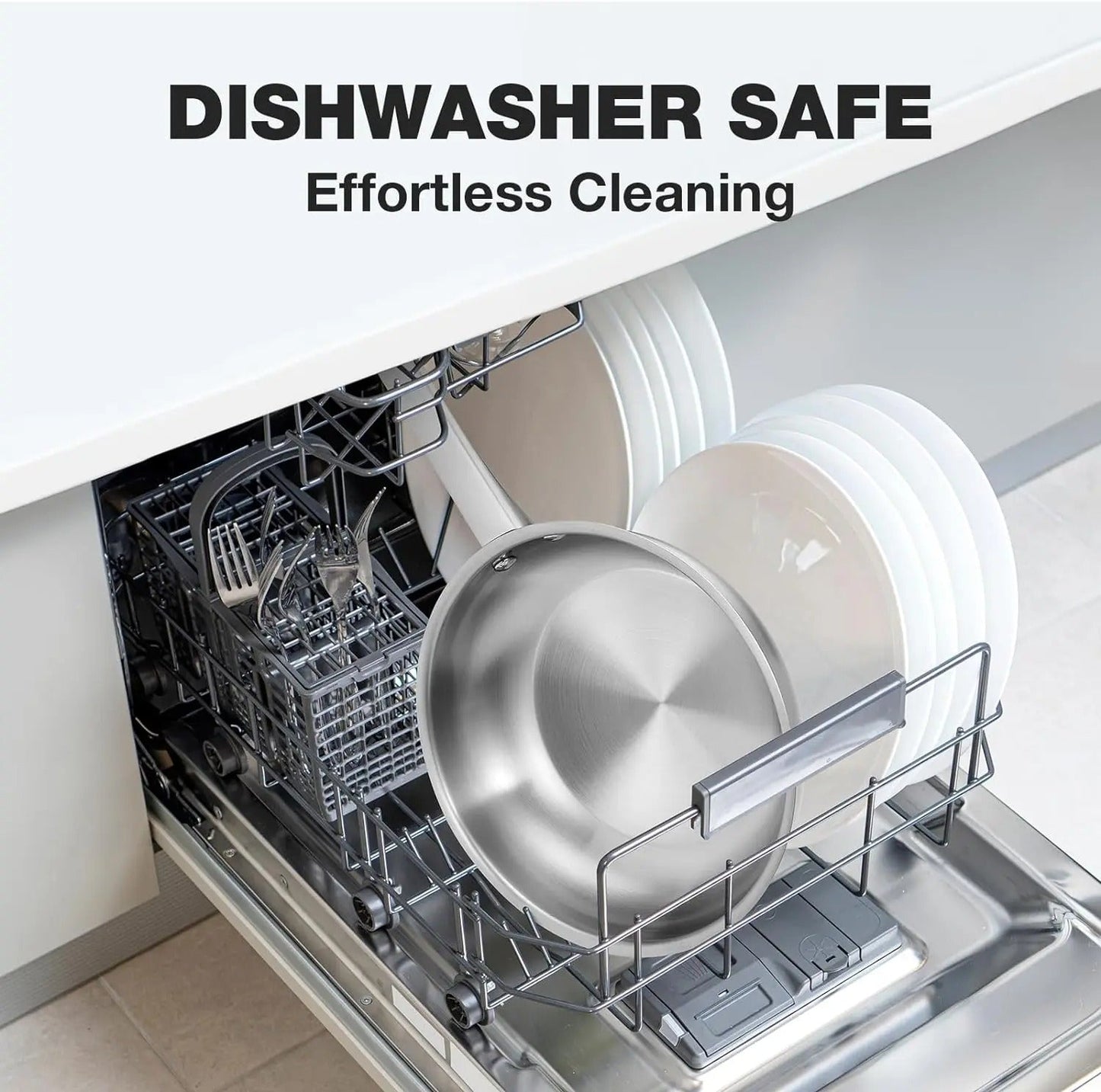 Professional Stainless Steel Non-Stick Frying Pan