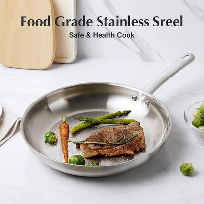 Professional Stainless Steel Non-Stick Frying Pan