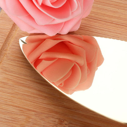 Rome Italian Gold Stainless Steel Cake Knife Set