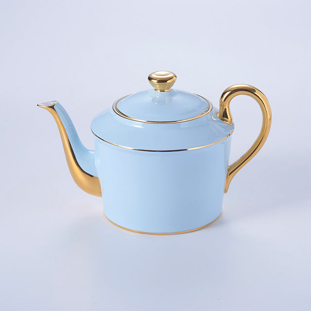 Santorini Blue Teacup Collection Set