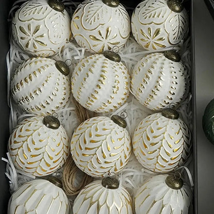 Shatterproof Christmas Ball Ornaments - 12 Piece Set