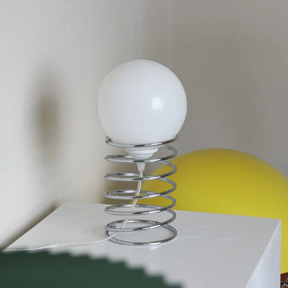 Spring-Inspired Glass Table Lamp Bauhaus Style