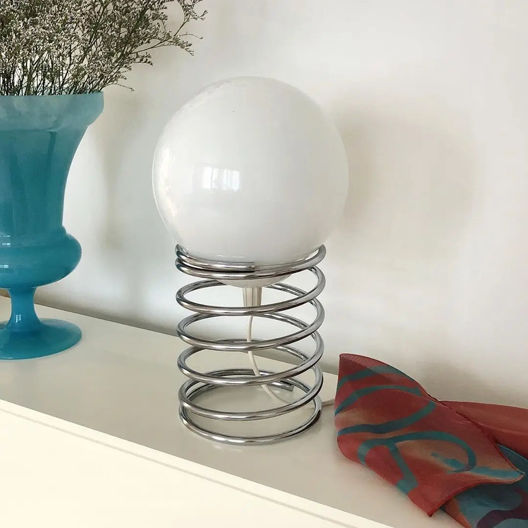 Spring-Inspired Glass Table Lamp Bauhaus Style