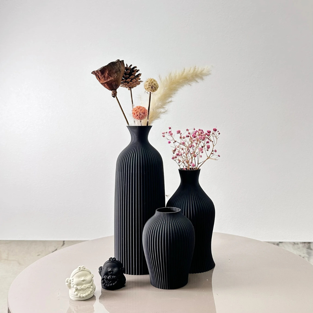 Stillhet Ceramic Vase Collection 3-Piece Set