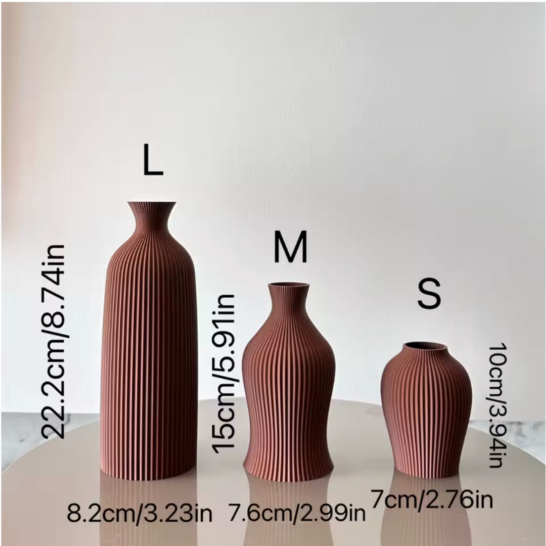 Stillhet Ceramic Vase Collection 3-Piece Set