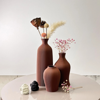 Stillhet Ceramic Vase Collection 3-Piece Set
