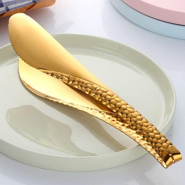 Texas Stainless Steel Serving Tongs