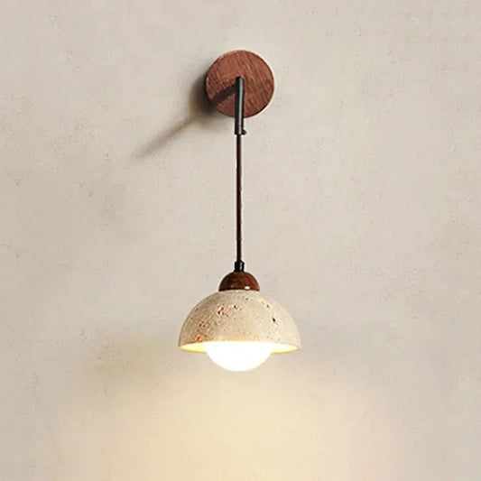 Wabi-Sabi Natural Marble Wall Sconce Lamp