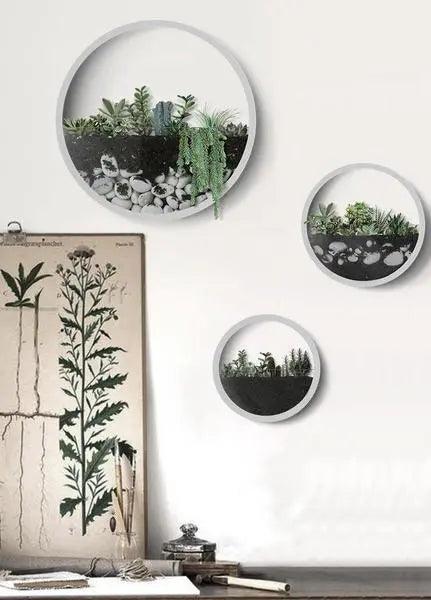 Wall Mounted Ceramic Vase Nordic Design