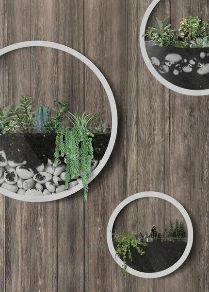 Wall Mounted Ceramic Vase Nordic Design